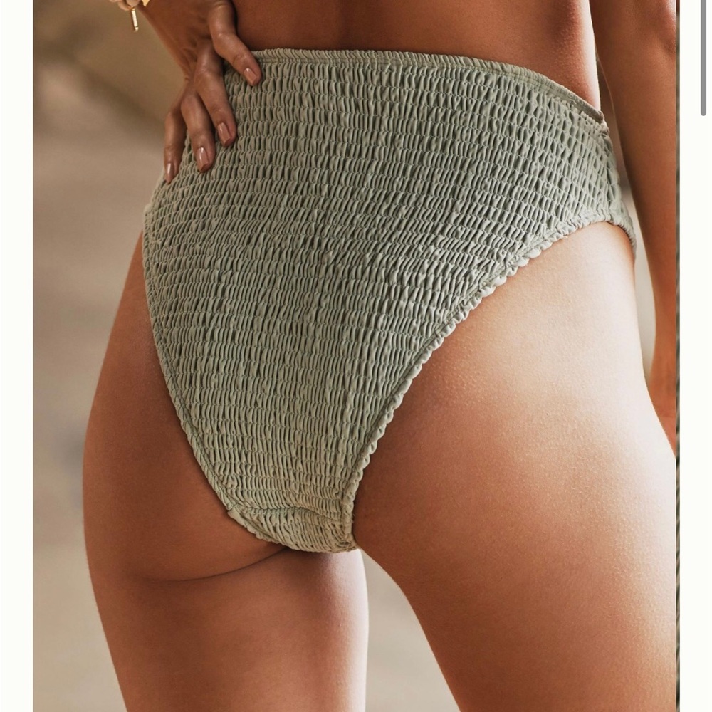 Anthropologie Charlie Holiday Gina Shirred Brief Size Small